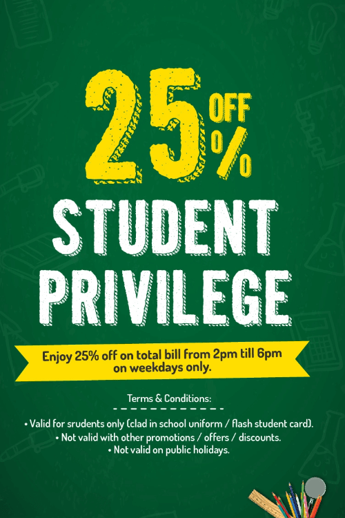 25 Student Privilege